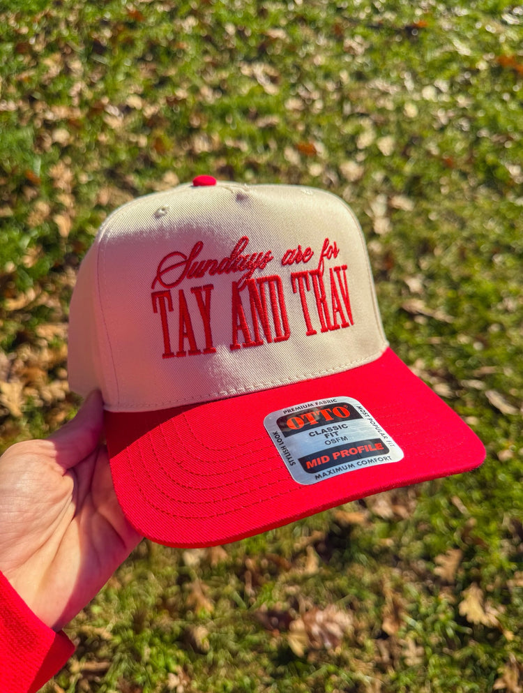 Sundays are for Tay & Trav Trucker Hat