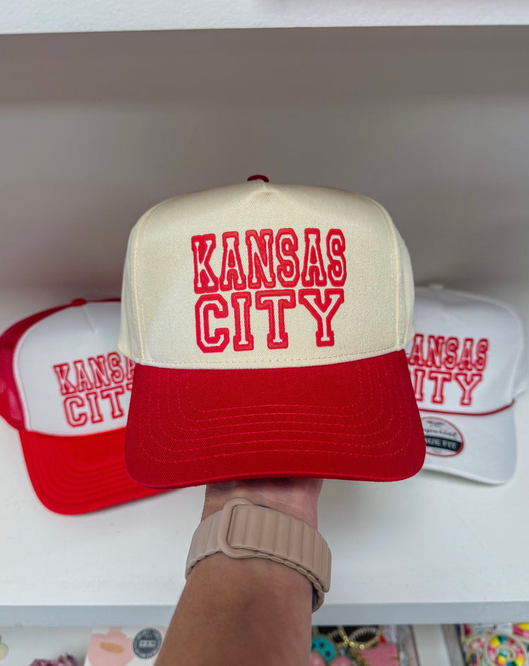 Kansas City Puff Trucker Hat | Multiple Styles!!