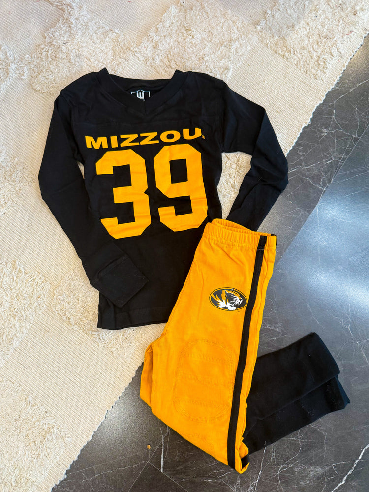 Missouri Tigers Football Toddler Pajamas
