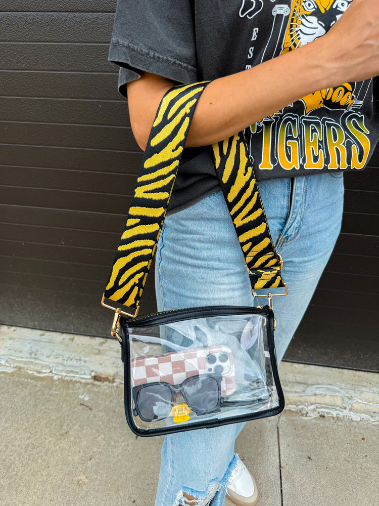 Go Get 'Em Tiger Stripe Bag Strap