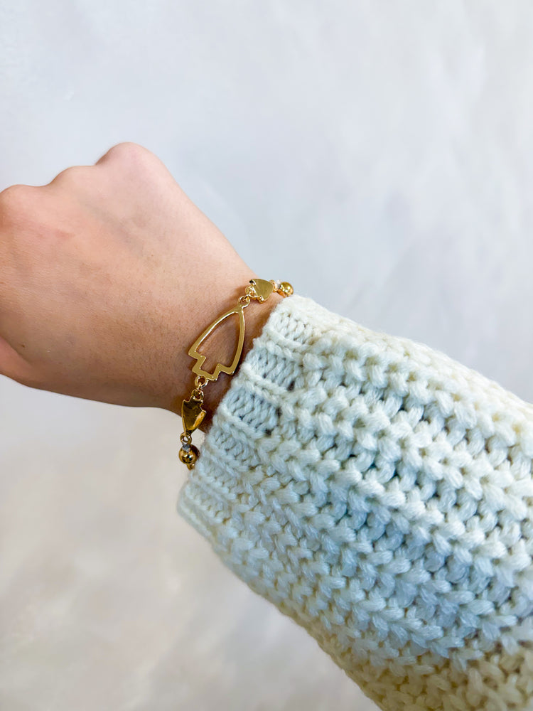 Arrowhead Beaded Bracelet