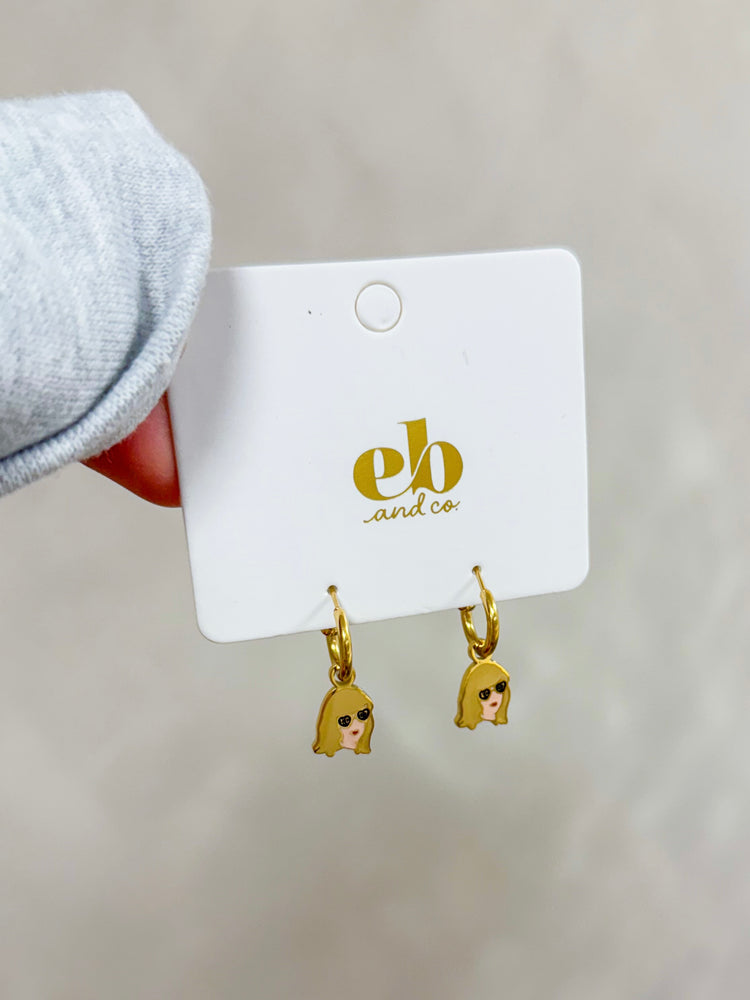 Taylor Swift 87 Huggie Hoops