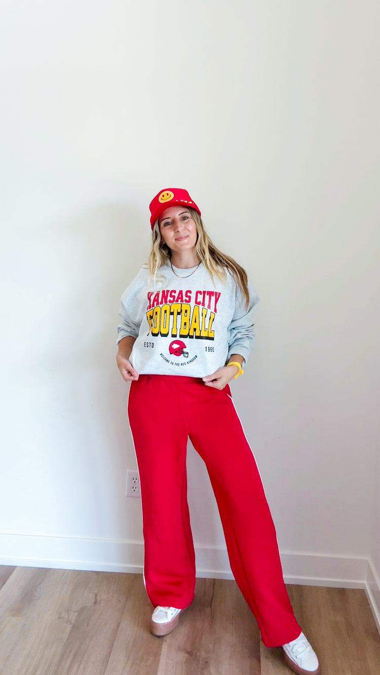 Welcome to the Red Kingdom Ash Sweatshirt
