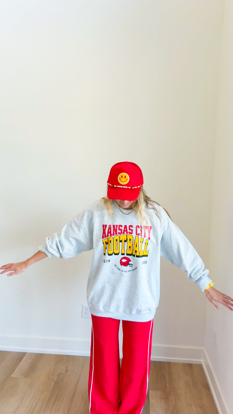 Welcome to the Red Kingdom Ash Sweatshirt