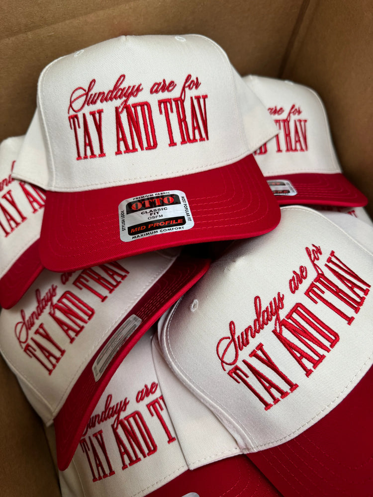 Sundays are for Tay & Trav Trucker Hat