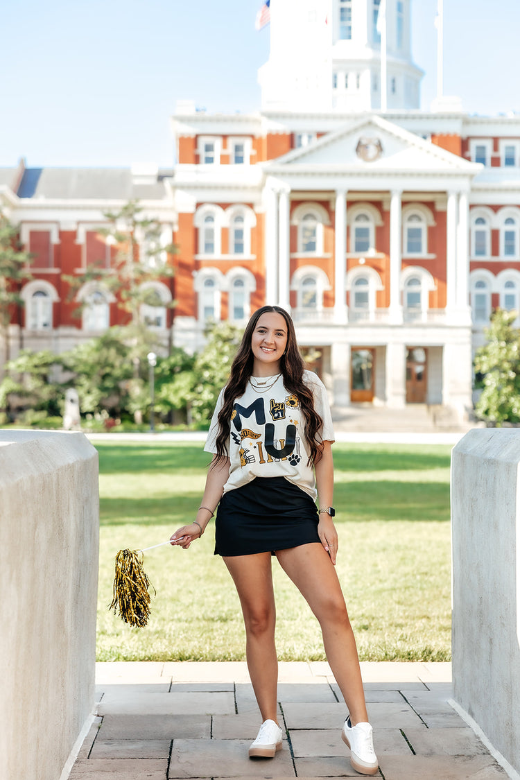 Missouri Tigers Trendy Gameday Girl Icon Tee