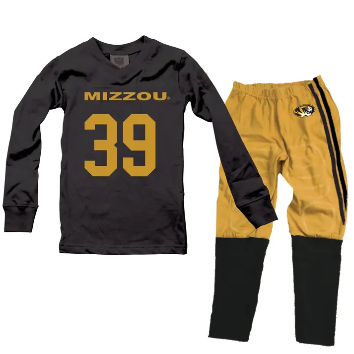 Missouri Tigers Football Toddler Pajamas