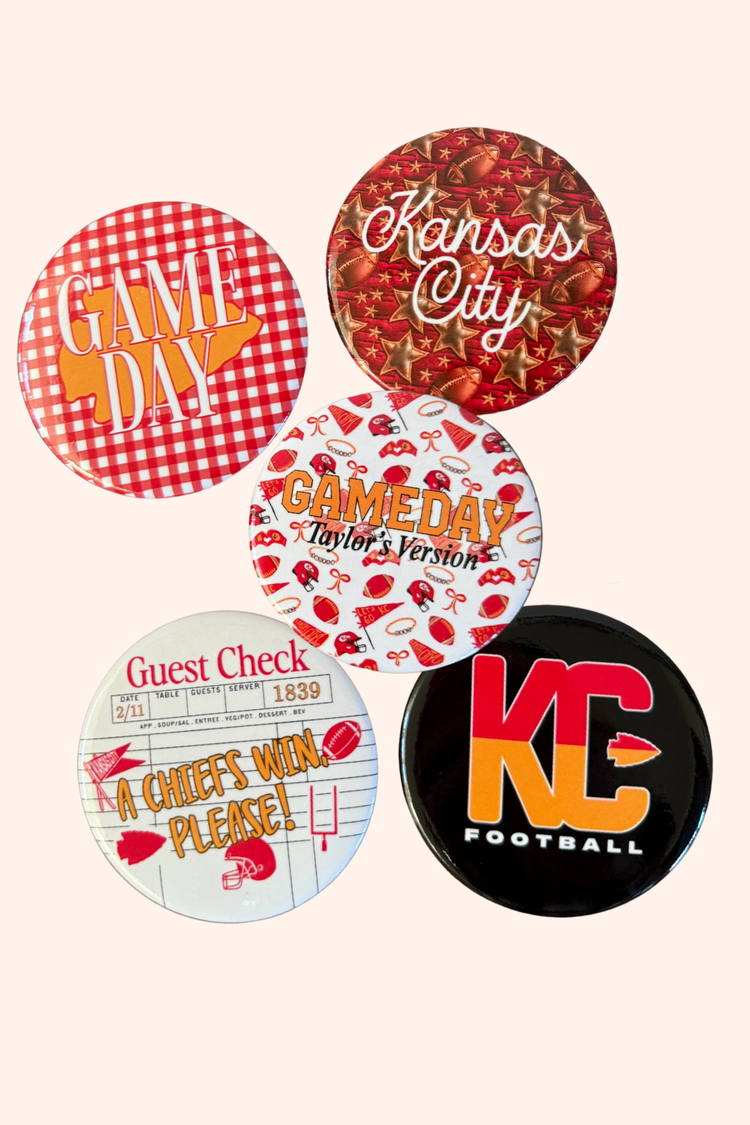 Kansas City Gameday Buttons