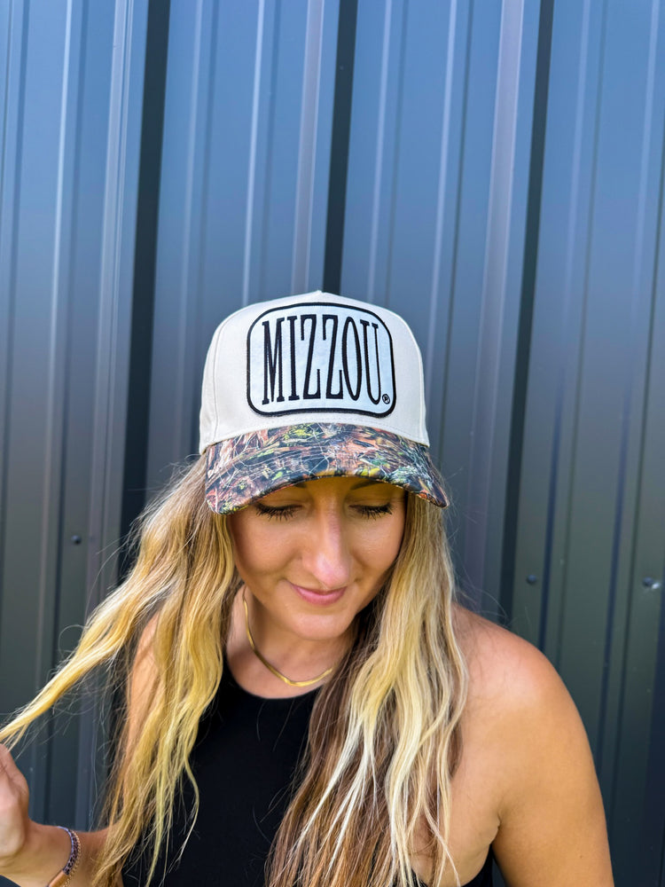 Mizzou Classic Patch Camo Trucker Hat | Missouri Tigers Trucker Hat