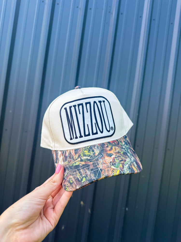Mizzou Classic Patch Camo Trucker Hat | Missouri Tigers Trucker Hat