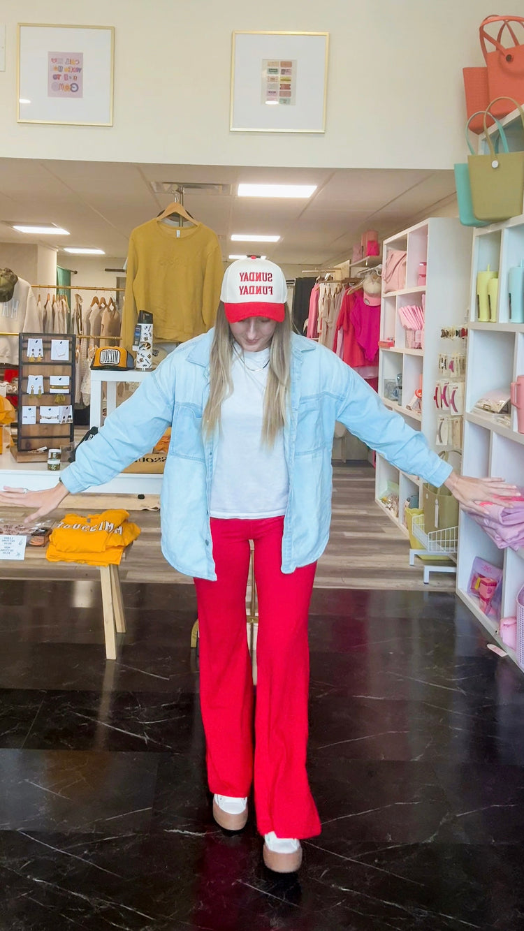 Red Butter Soft V-Waist Yoga Pants