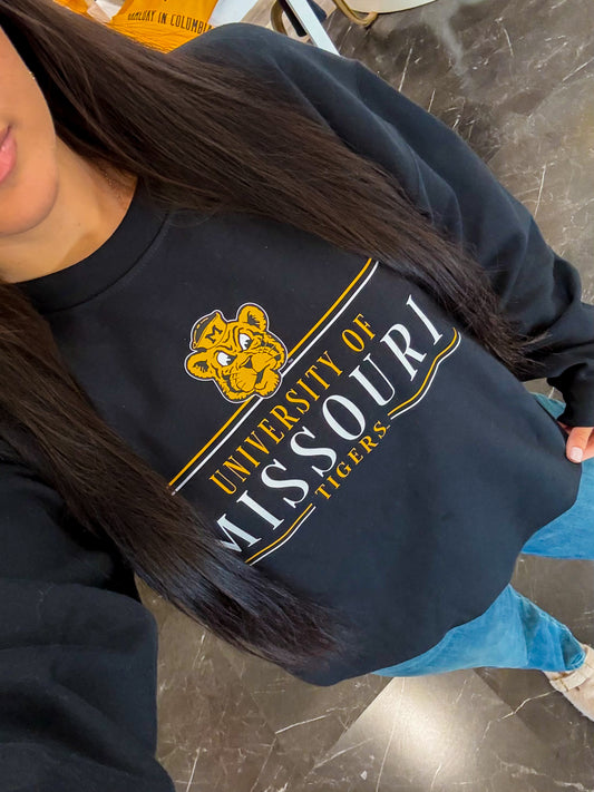 Classic Mizzou Vintage Truman Crewneck Sweatshirt | Unisex
