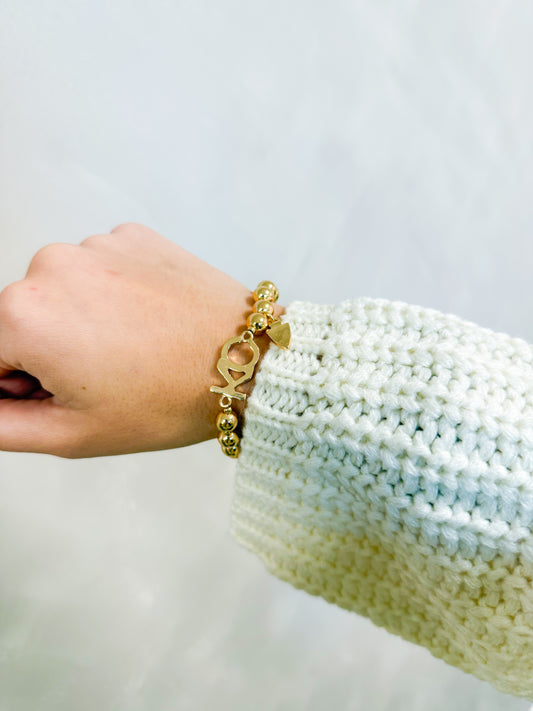 KC Arrowhead Gold Bracelet