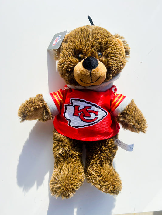 14" KC Chiefs Licensed Bear