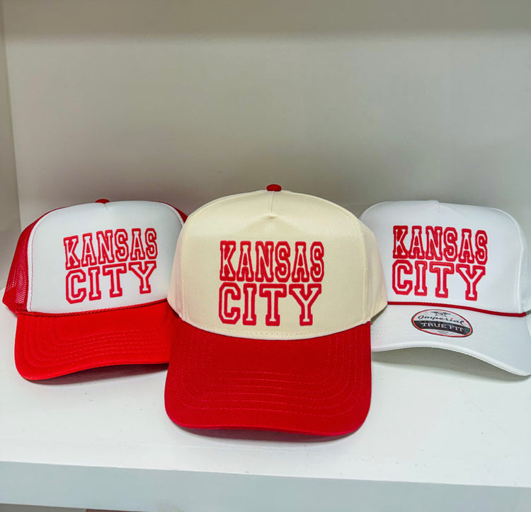 Kansas City Puff Trucker Hat | Multiple Styles!!