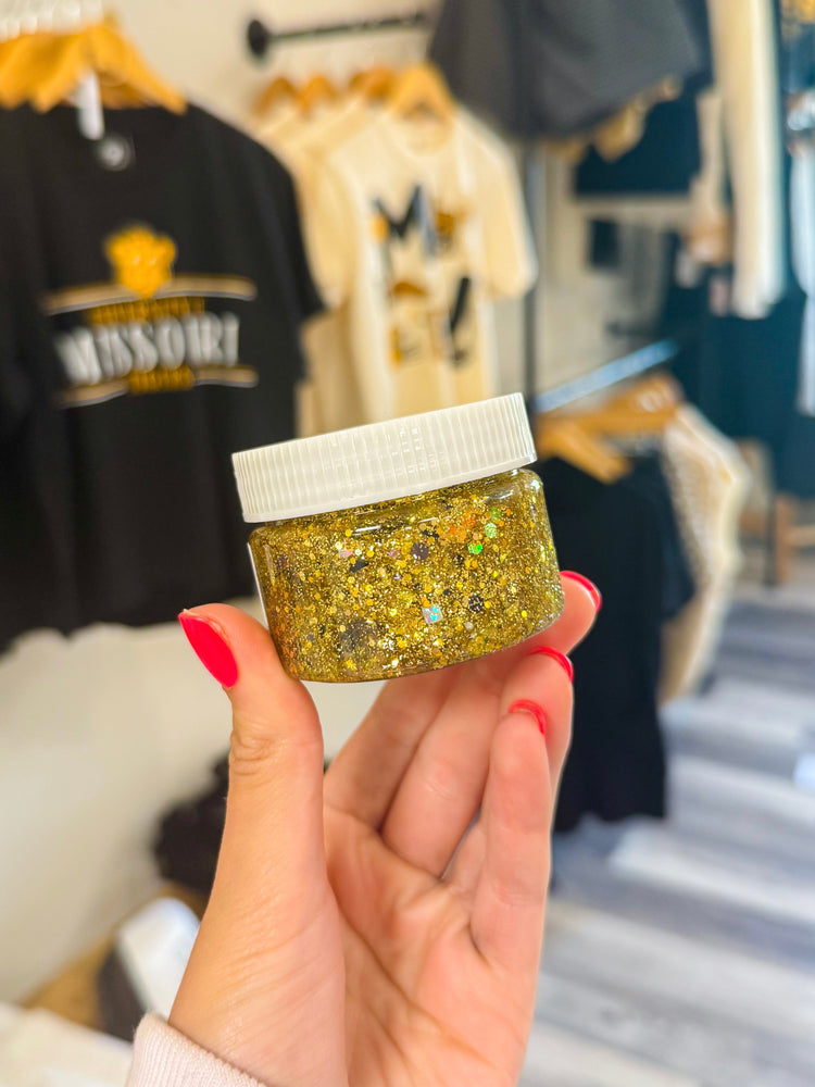 Gameday Black & Gold Glitter Tub | Missouri Made