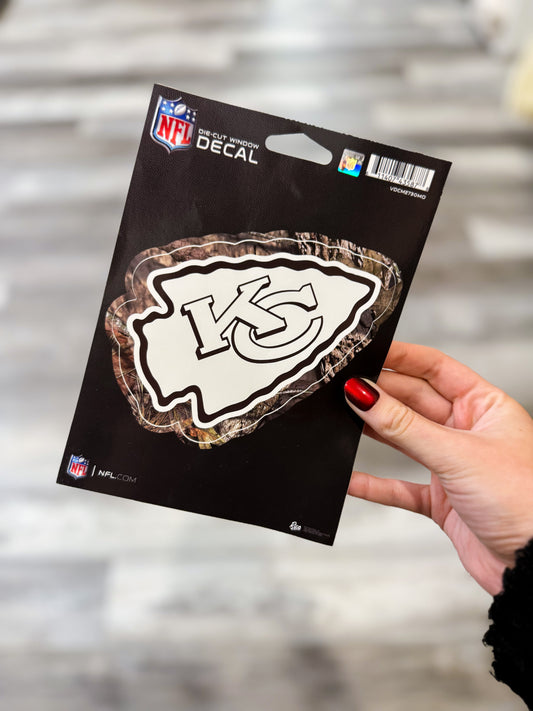 Chiefs Mossy Oak Decal