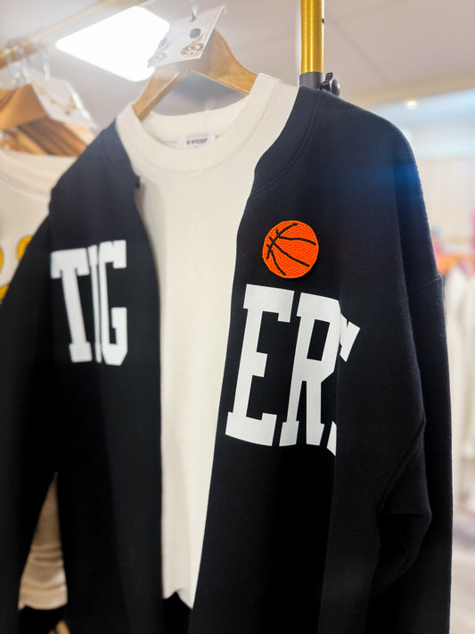 Beaded Basketball Gameday Pin