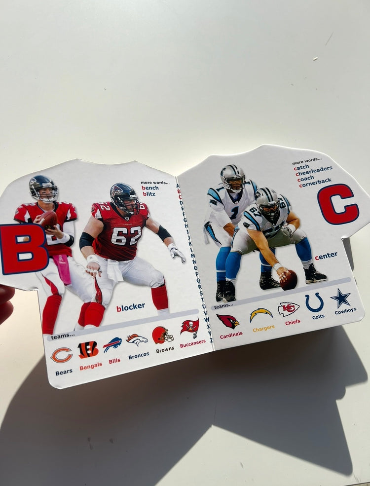 NFL Football ABC Board Book