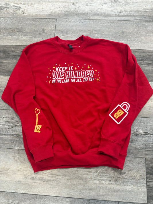 Keep It One Hundred Kansas City Graphic Tee or Sweatshirt