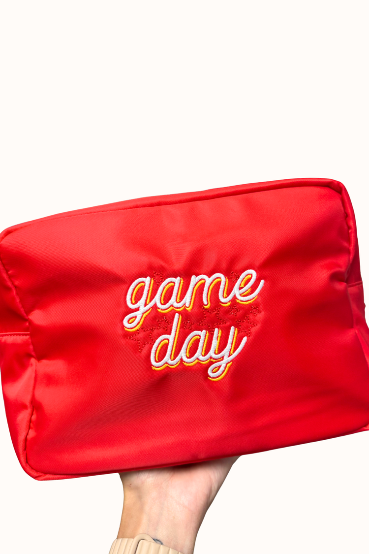 LE Game Day XL Pouch in Red