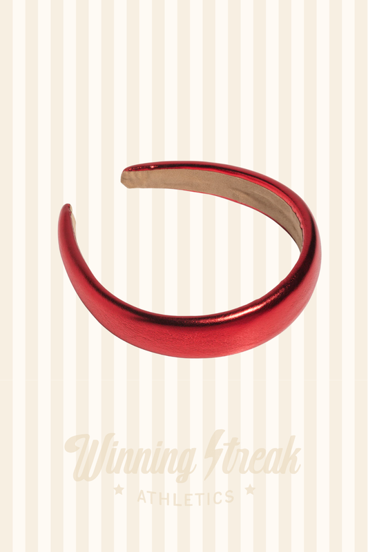 Metallic Red Headband