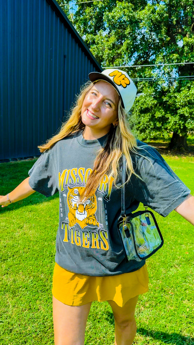 Must-Have Mustard High-Waist Skort